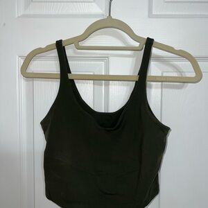 Lululemon Women's dark olive Tank Top